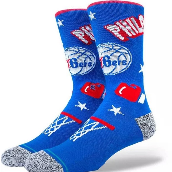 Stance Philadelphia 76ers Socks - NWT